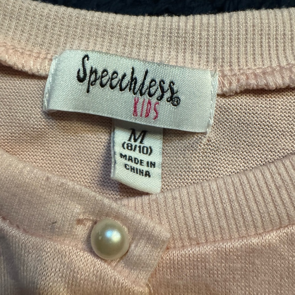 Pink Button-Up Cardigan - Picture 3 of 3